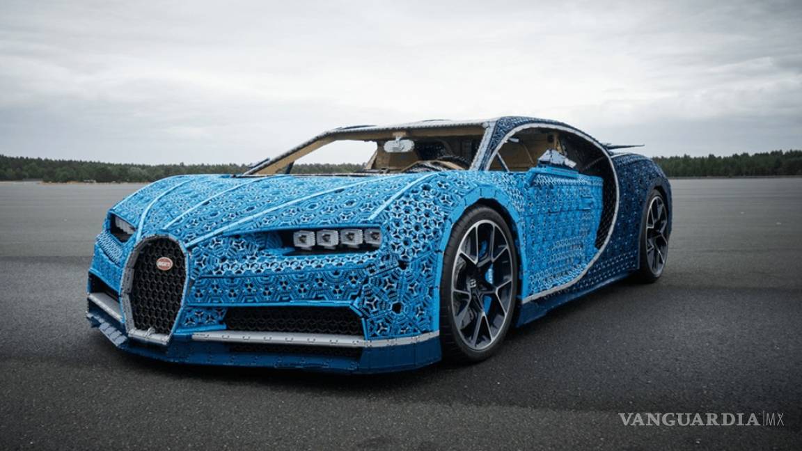 ¡Lego lanza réplica exacta de un Bugatti... y sí funciona!