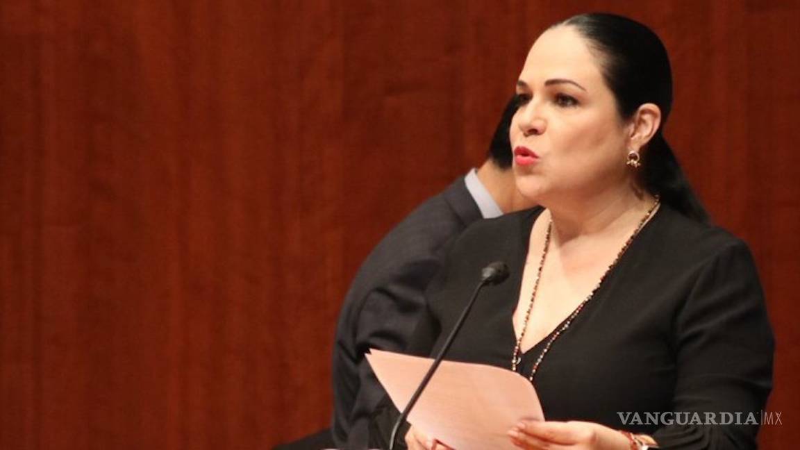 $!Yeidckol Polevnsky llama "vergonzosa" la elección de Mónica Fernández para el Senado