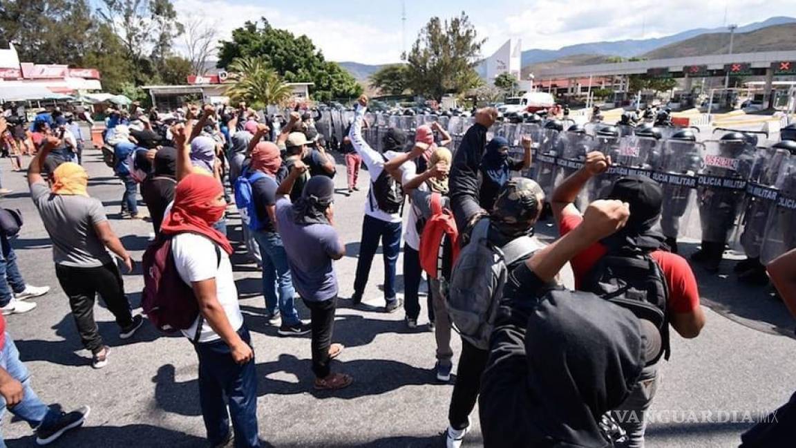Guardia Nacional reporta 14 elementos heridos por enfrentamiento con normalistas de Ayotzinapa