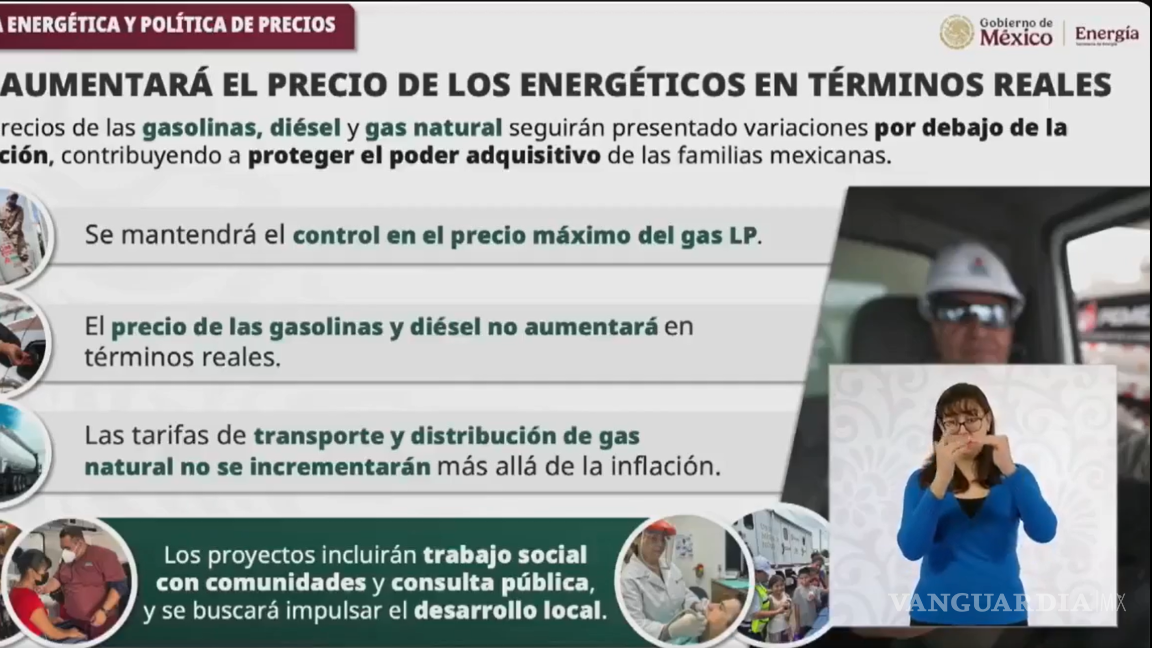 $!No habrá aumento en gasolina, diésel ni gas LP durante el sexenio de Sheinbaum, anuncia la Secretaría de Energía