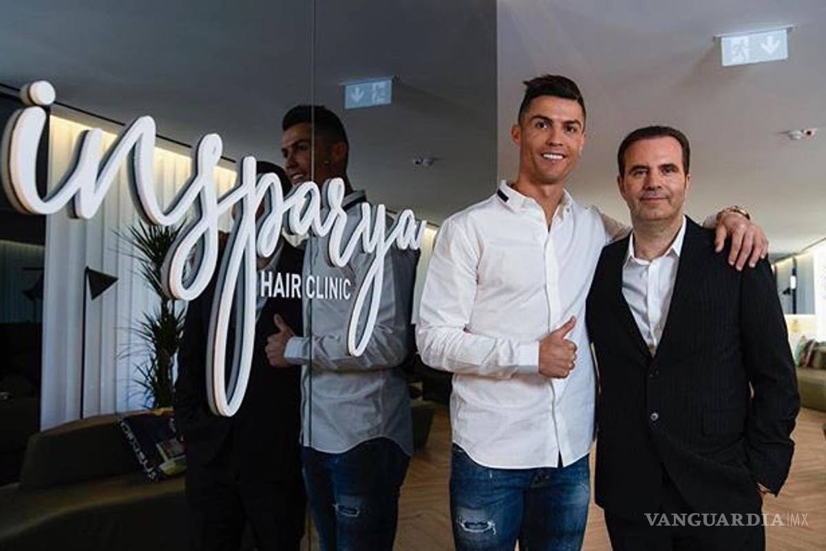Cristiano inaugura clínica de implante capilar en Madrid