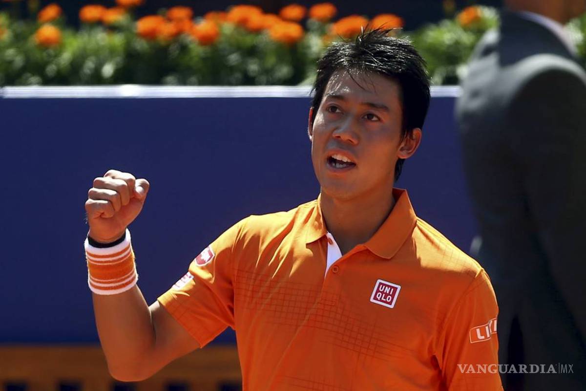 Nishikori jugará su tercera final seguida en Barcelona