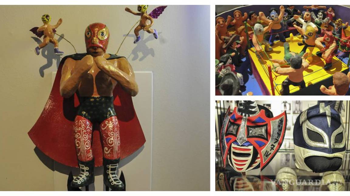 $!Exposición reivindica la lucha libre en México