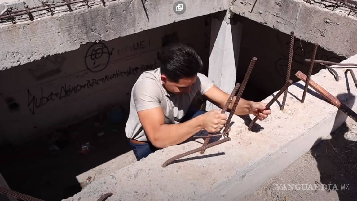 $!Esto encontró un 'youtuber' en la casa de Amado Carrillo antes de su demolición