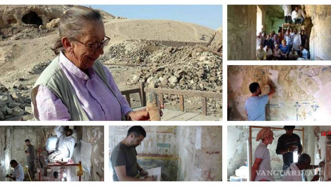 Se cumplen 10 años de trabajo de conservación de mexicanos en Egipto