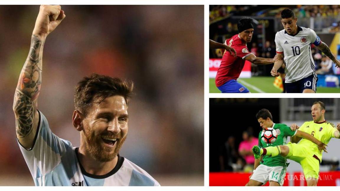 Messi, James y Chicharito monopolizan el foco mediático en la Copa América