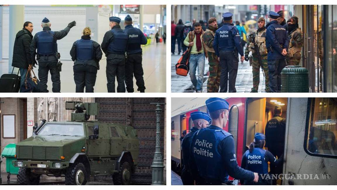 $!Bruselas en alerta máxima