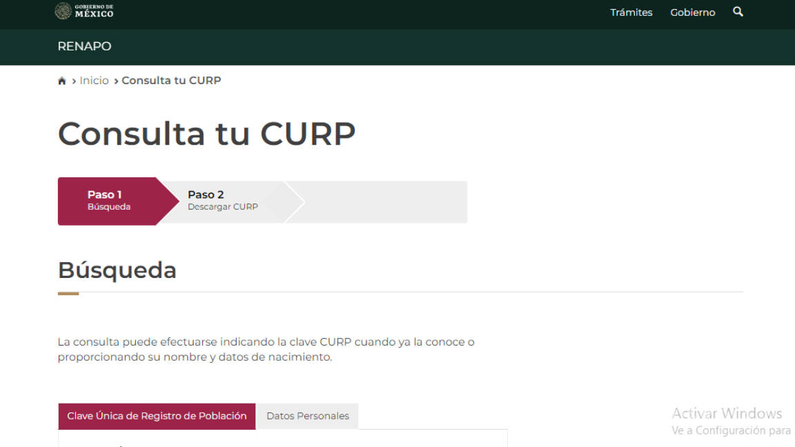 ¿Te vas a registrar para la vacuna antiCOVID y no sabes cómo consultar tu CURP? Aquí te decimos cómo