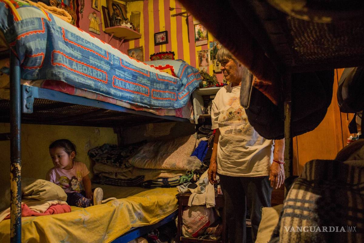 La vida en un cuarto de 12 metros cuadrados en México