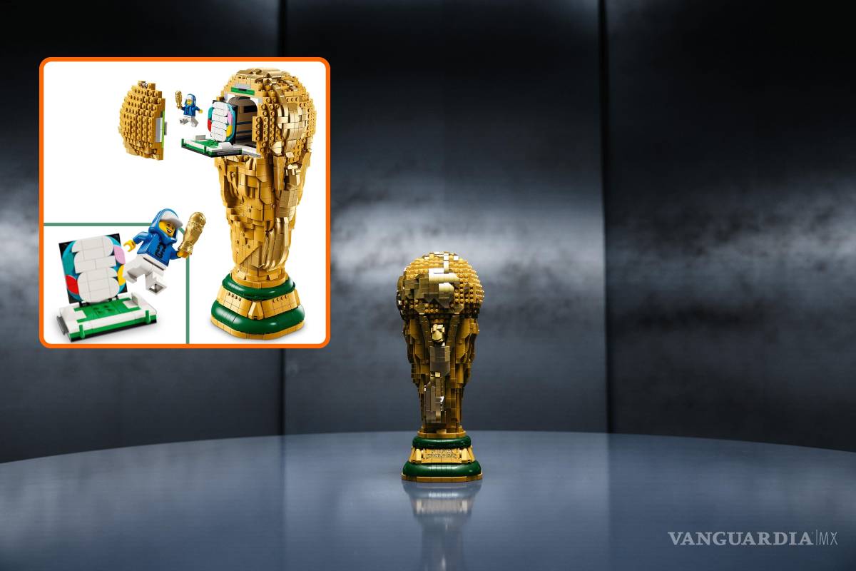 FIFA y LEGO lanzan réplica oficial del trofeo de la Copa del Mundo... ¿ya se puede comprar?