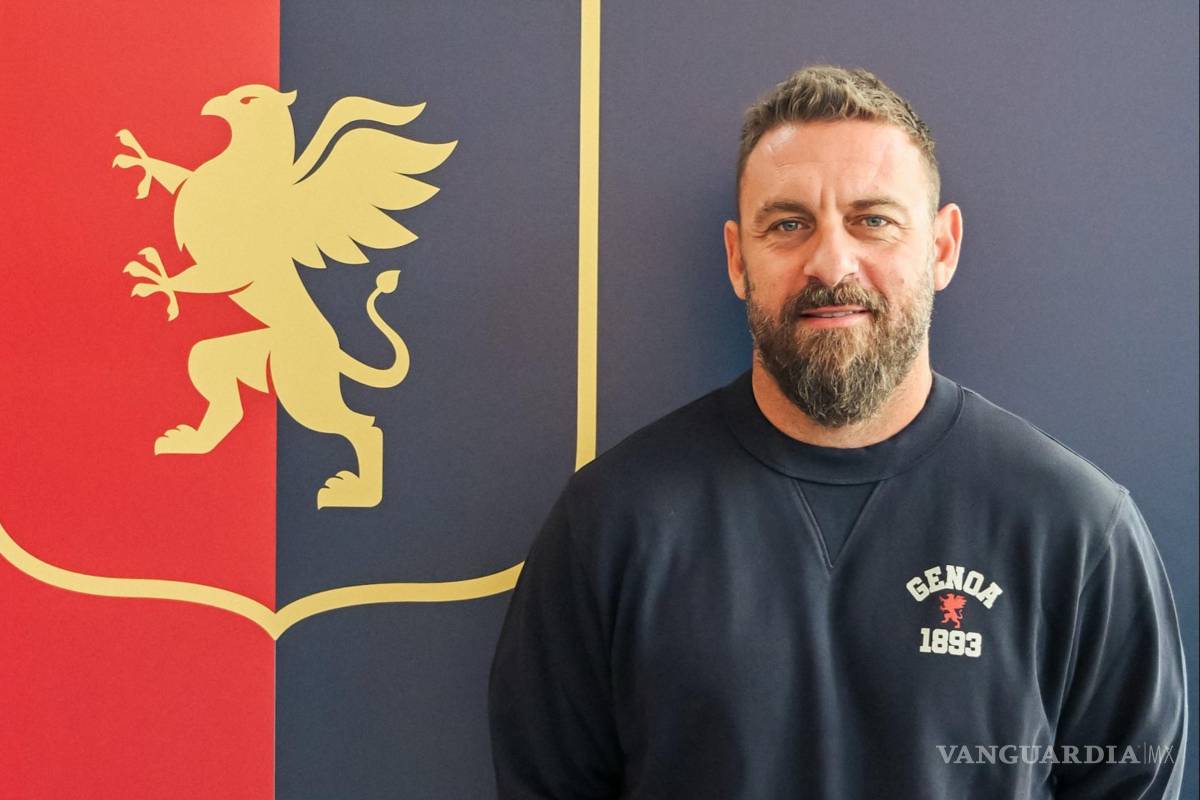 Daniele de Rossi será nuevo DT del Genoa y dirigirá al mexicano Johan Vásquez