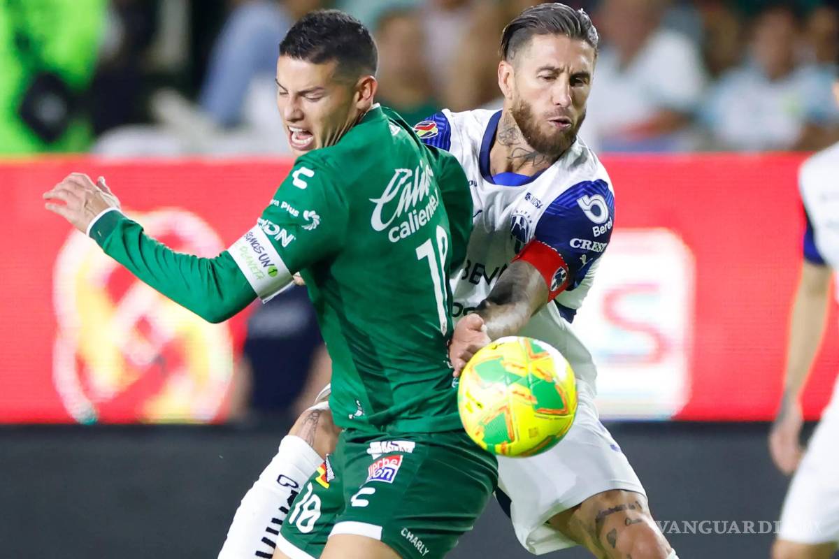 James Rodríguez y Sergio Ramos protagonizan el León vs Monterrey en la Jornada 4 del Apertura 2025