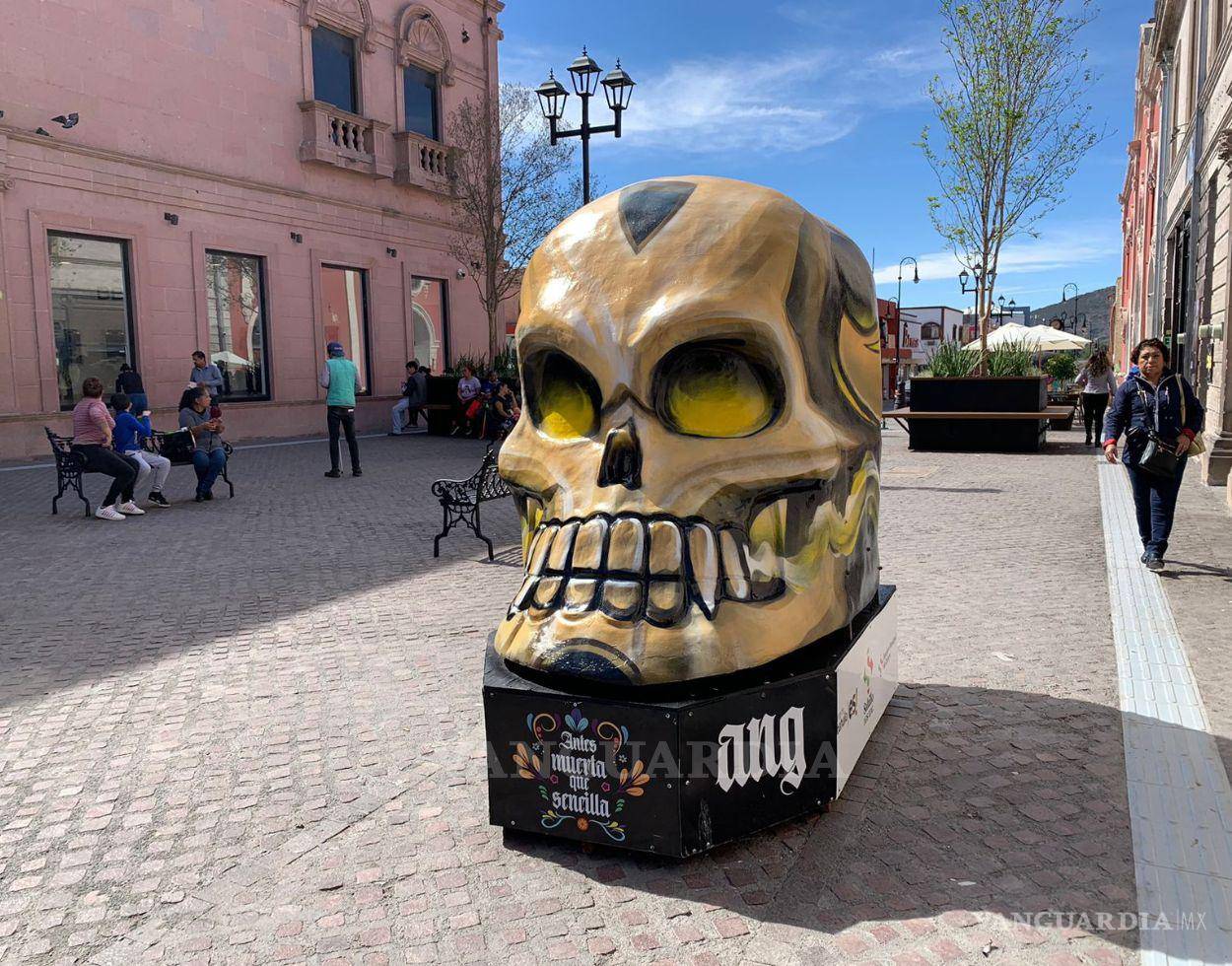 $!Habrá calaveras monumentales por todo Paseo Capital.