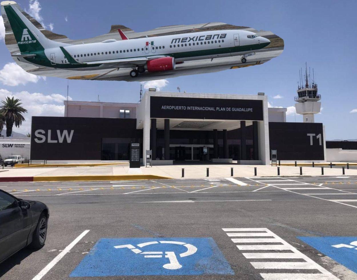 $!Así luciría el aeropuerto con un vuelo de mexicana. FOTO: VANGUARDIA