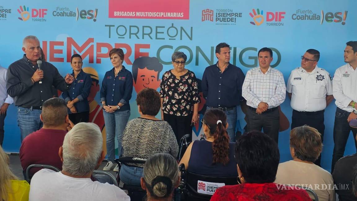 Encabeza Alcalde de Torreón brigada multidisciplinaria en colonia Valle Oriente