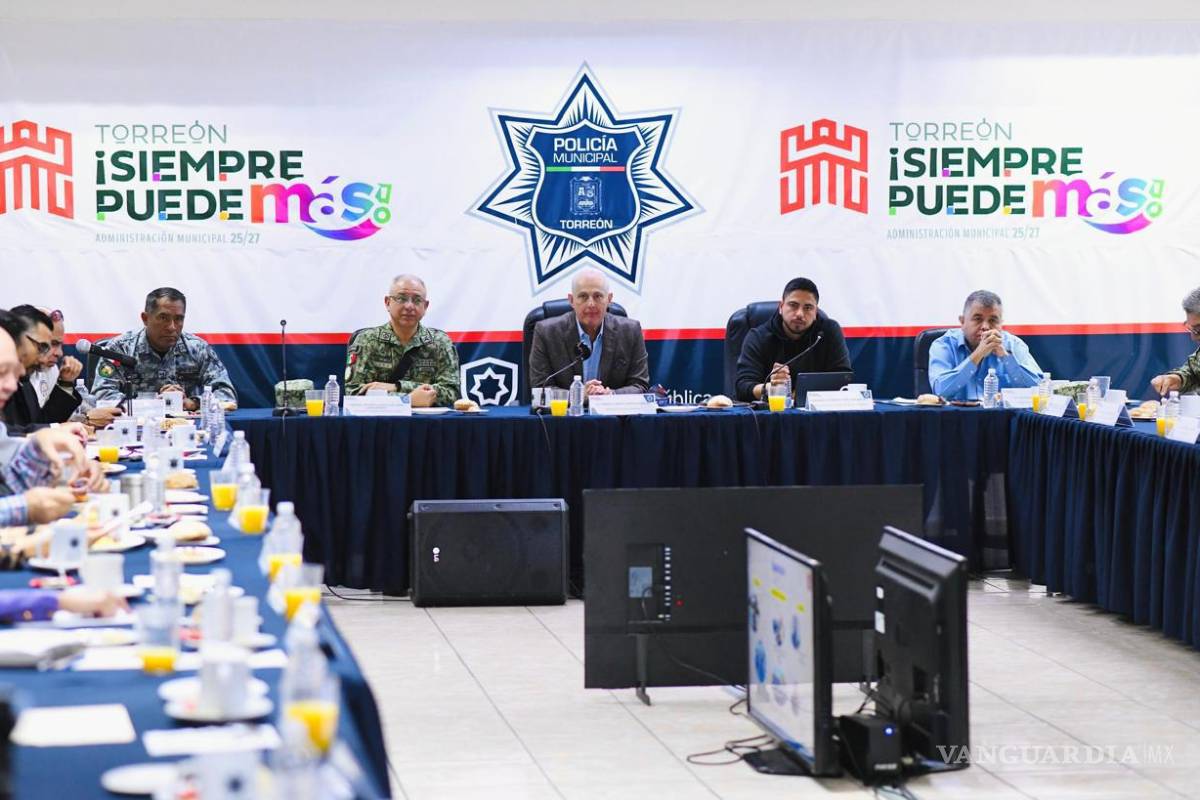 Baja de delitos y 103 detenciones marcan la semana de seguridad en Torreón