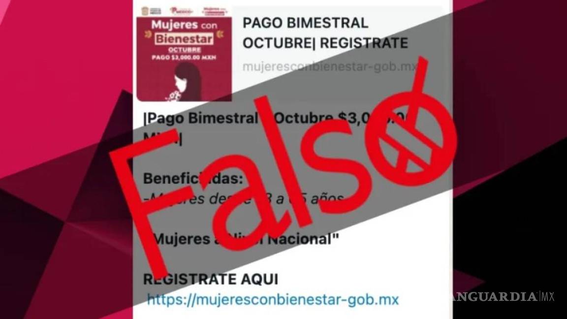 ¡Aguas con los fraudes ‘del Bienestar’! En Coahuila identifican a 10 páginas apócrifas del Gobierno Federal