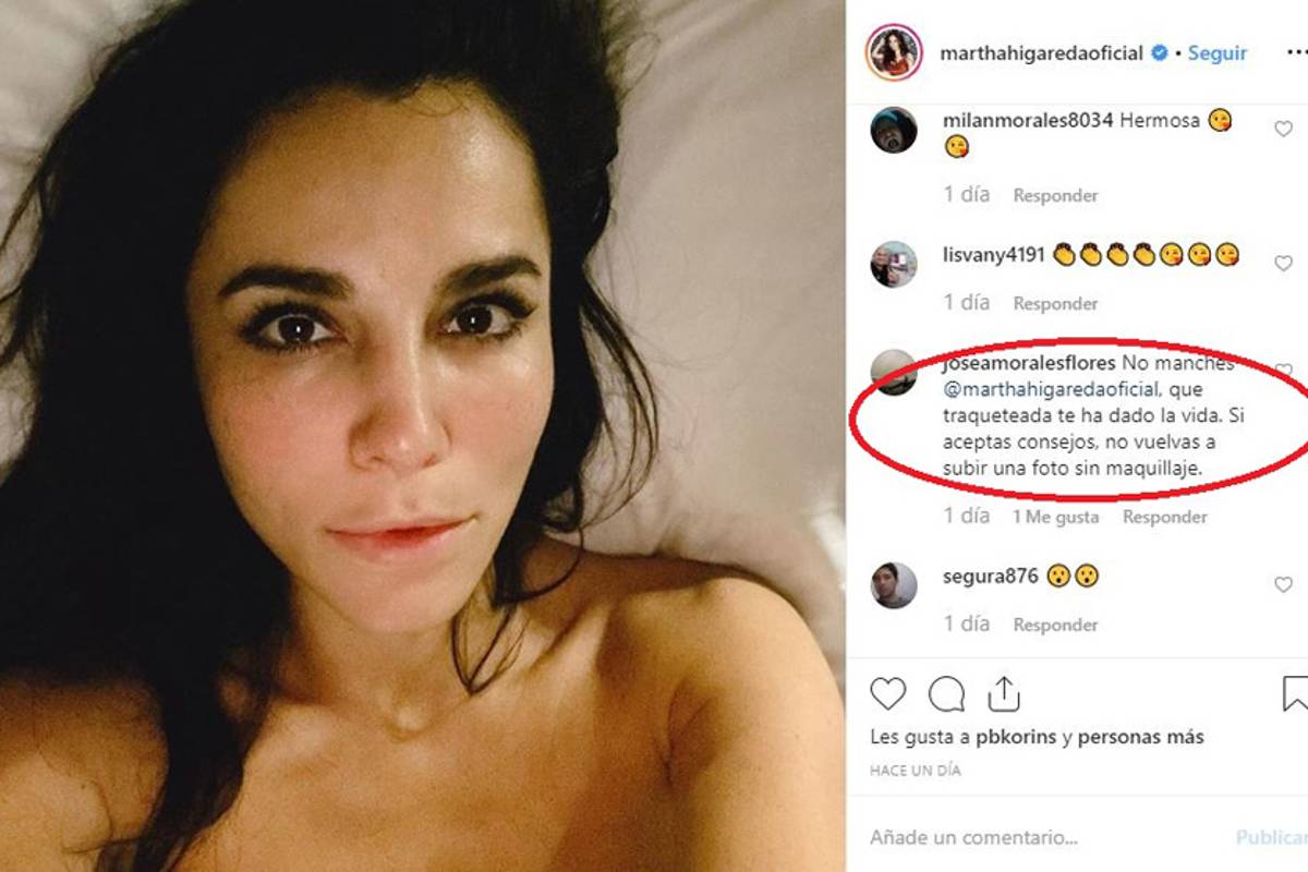 Martha Higareda sube foto y le critican las cirugías
