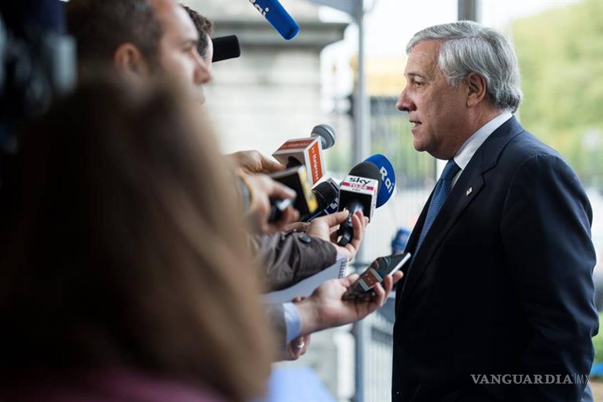 &quot;Nadie en Europa va a aceptar la independencia de Cataluña”, dice Antonio Tajani