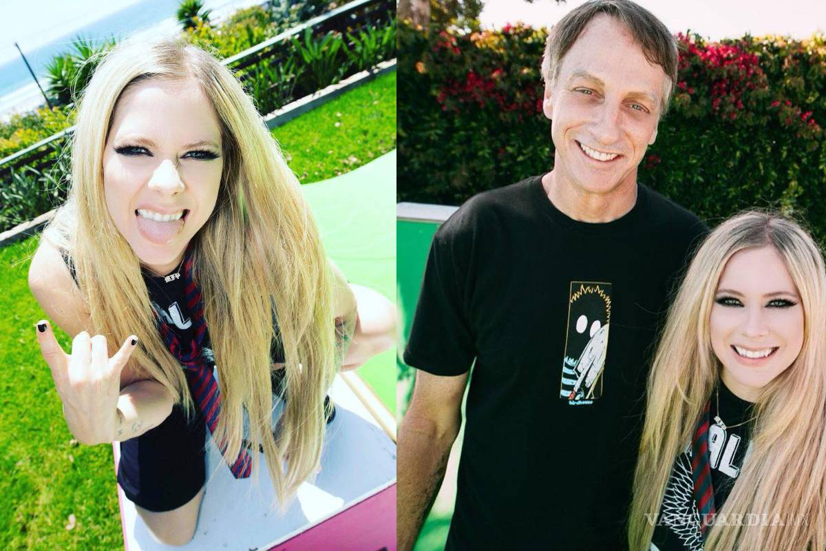 Avril Lavigne debuta en TikTok interpretando 'Sk8er Boi' con Tony Hawk