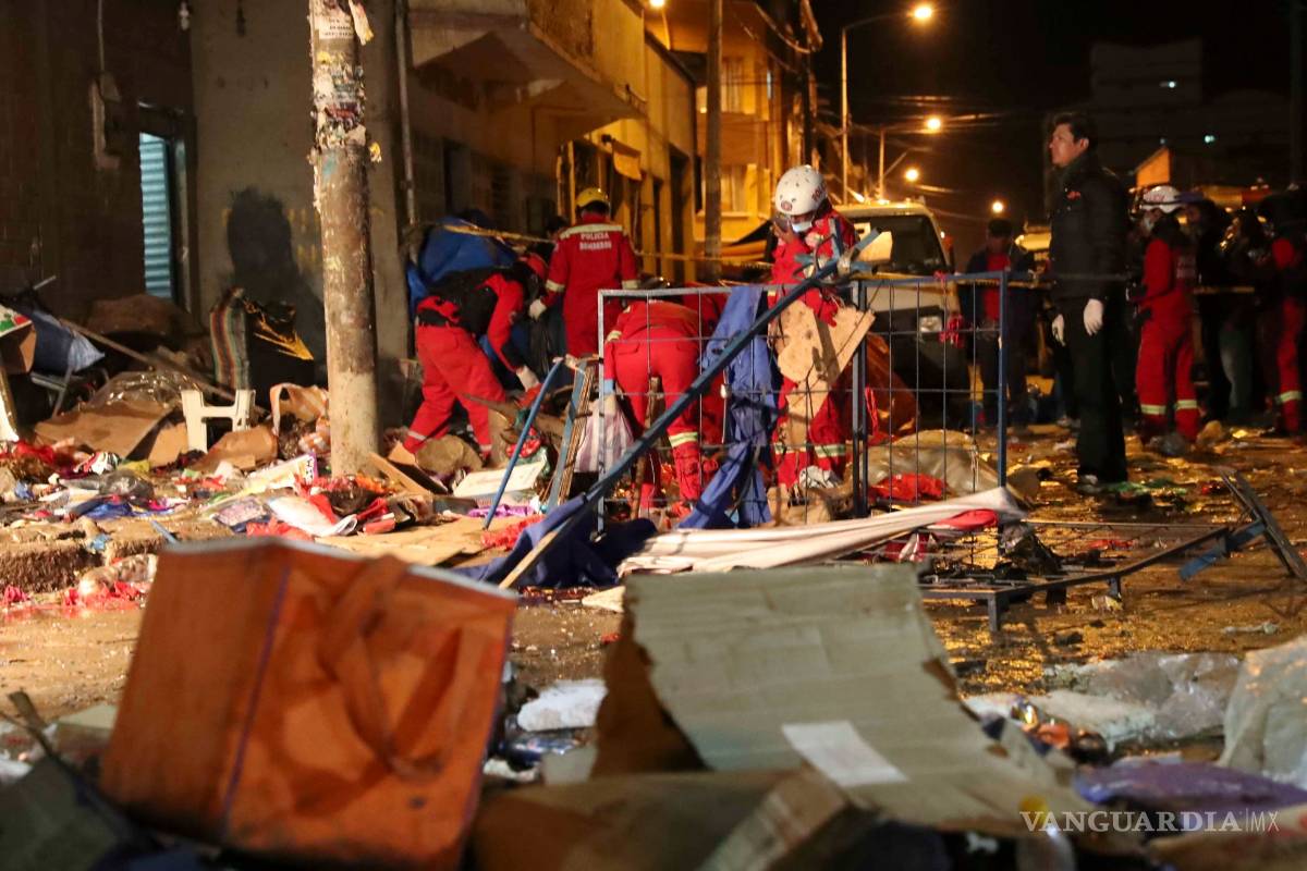 Mueren 8 en explosión durante el Carnaval de Ururo, Bolivia