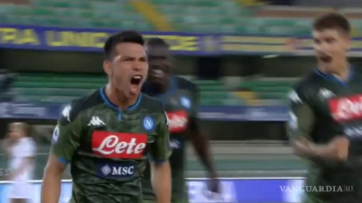 'Chucky' Lozano vuelve a marcar con el Napoli en Serie A...después de 7 meses