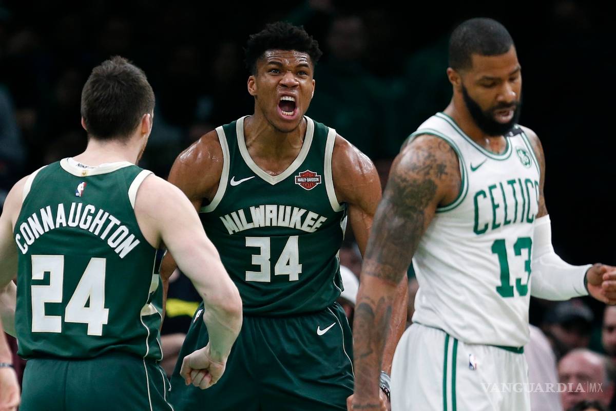 El monstruo griego pone a los Bucks a sólo un juego para ganar en la serie ante los Celtics