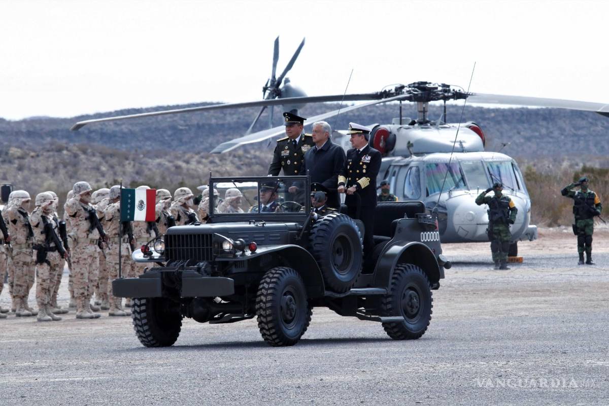 Coahuila: ‘Jamás daré la orden de que se reprima al pueblo’, dice AMLO en Aniversario del Ejército