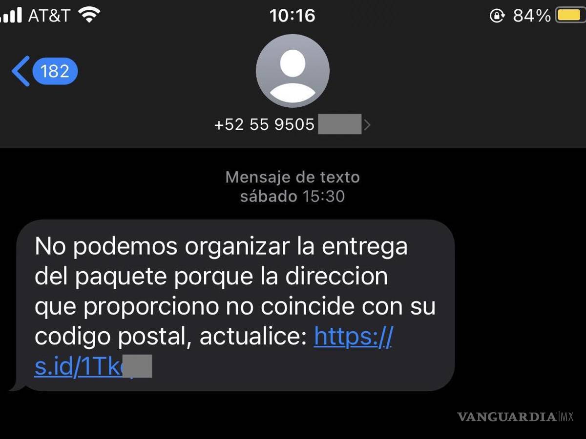 $!En cualquiera que sea el mensaje de texto que hayas recibido, te incluirán un enlace para supuestamente darle seguimiento al caso y/o corroborar tus datos