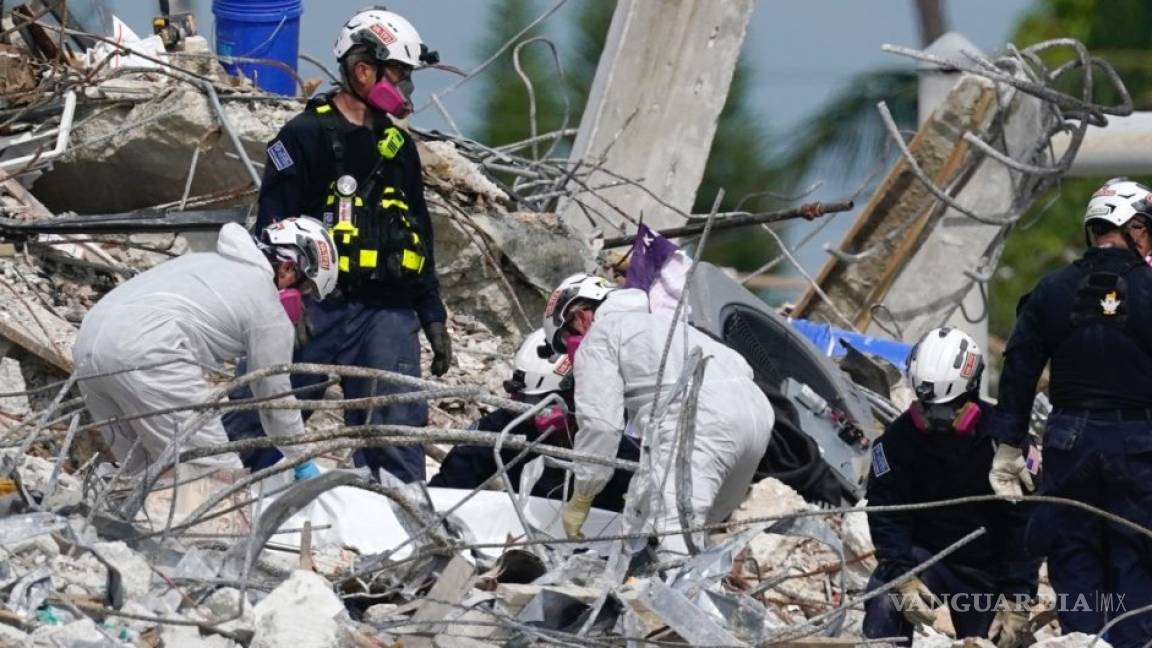 Aumentan a 28 los decesos por derrumbe de edificio en Miami