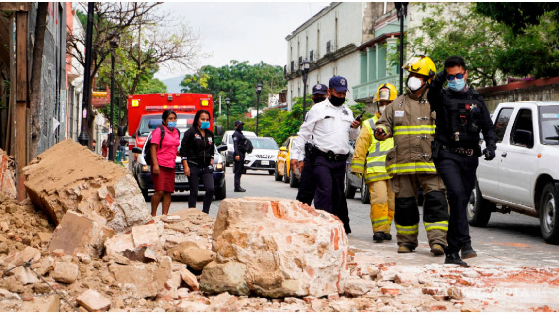 Murat informa que suman 7 muertos tras sismo de 7.5 grados en Oaxaca