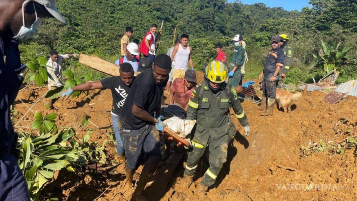 Deja 34 muertos derrumbe al noroeste de Colombia