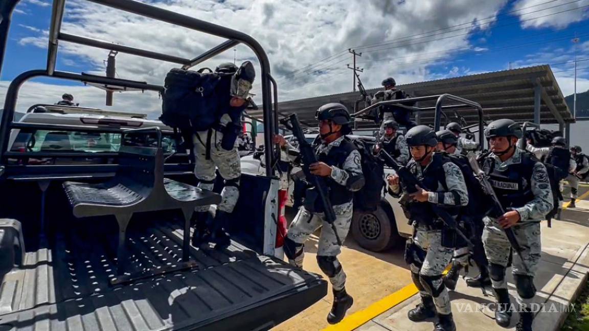 500 militares van a la frontera sur de México para ‘frenar’ guerra entre cárteles