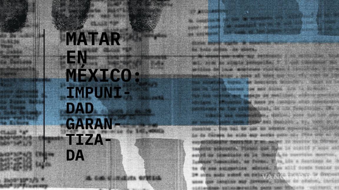 $!Tomaría 124 años resolver los homicidios impunes en México