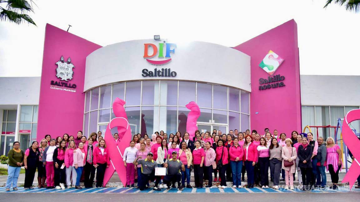 Saltillo, una comunidad en marcha contra el cáncer de mama