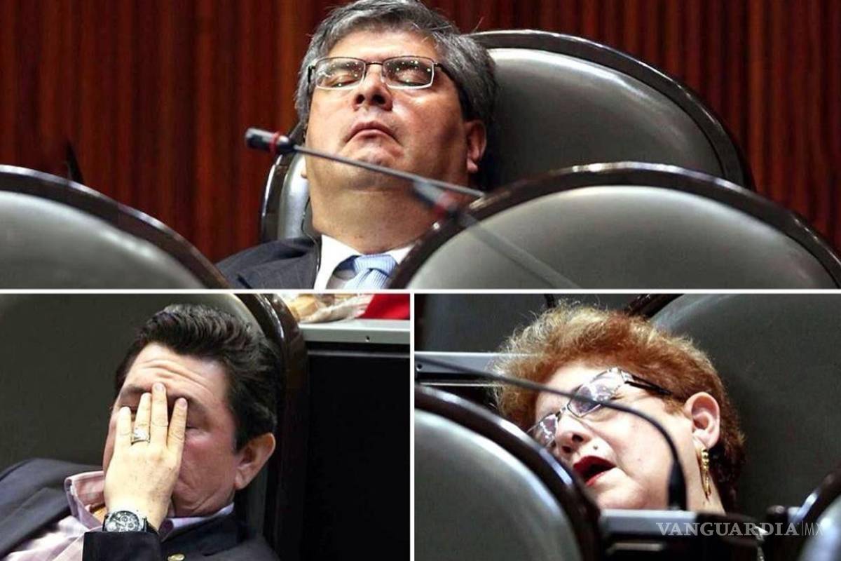 Exhiben en el mundo a los diputados mexicanos más flojos