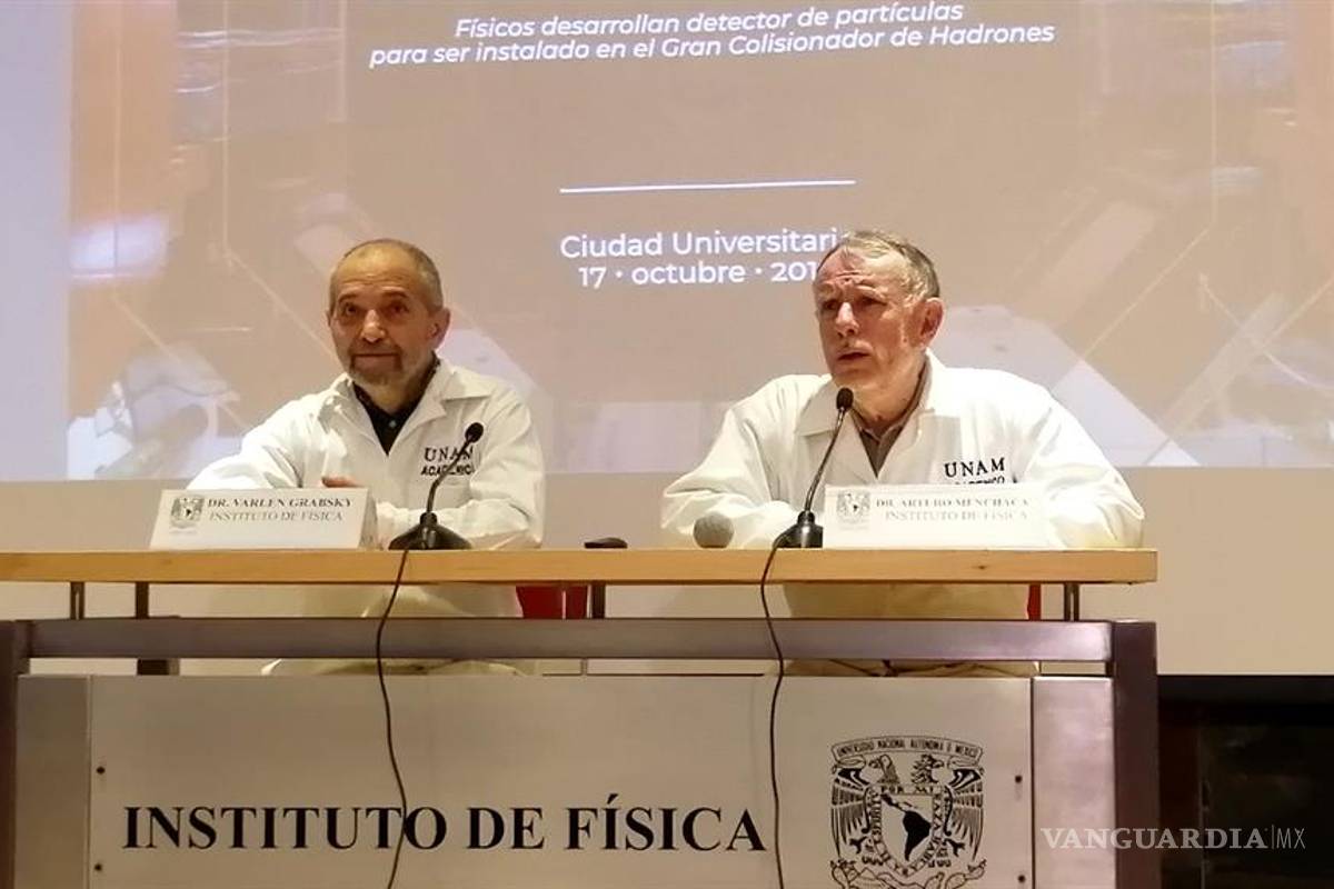 Mexicanos crean un detector de partículas para investigación nuclear en el CERN