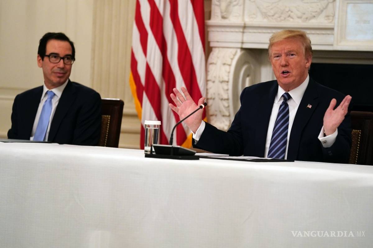 ‘Empleos volverán pronto’, afirma Donald Trump