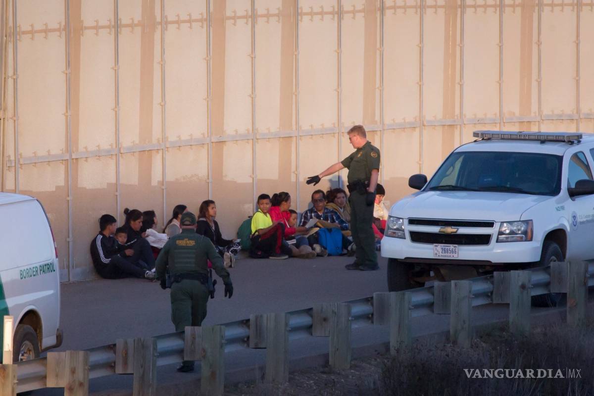 800 migrantes detenidos por intentar cruzar a EU