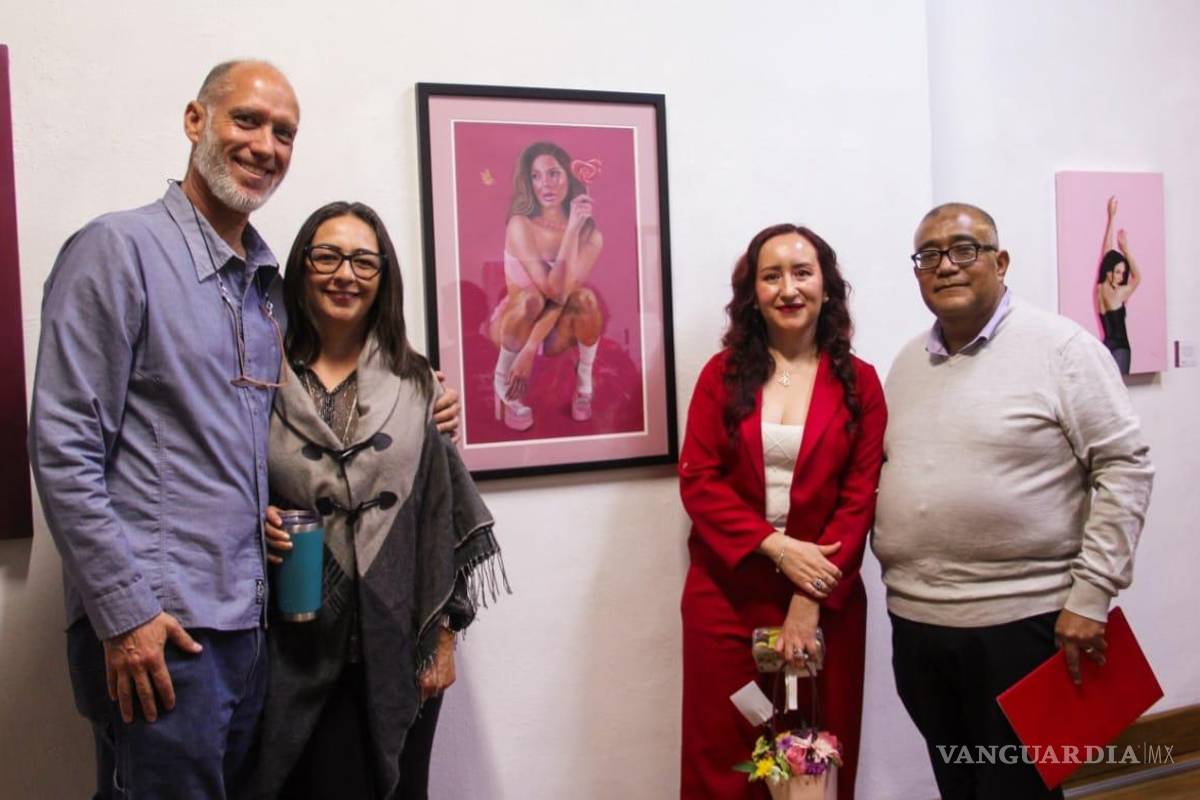 $!Saltillo: Inauguran exposición ‘Musa Erótica’ de Sandra Petrarulo en el Recinto Aurora Morales