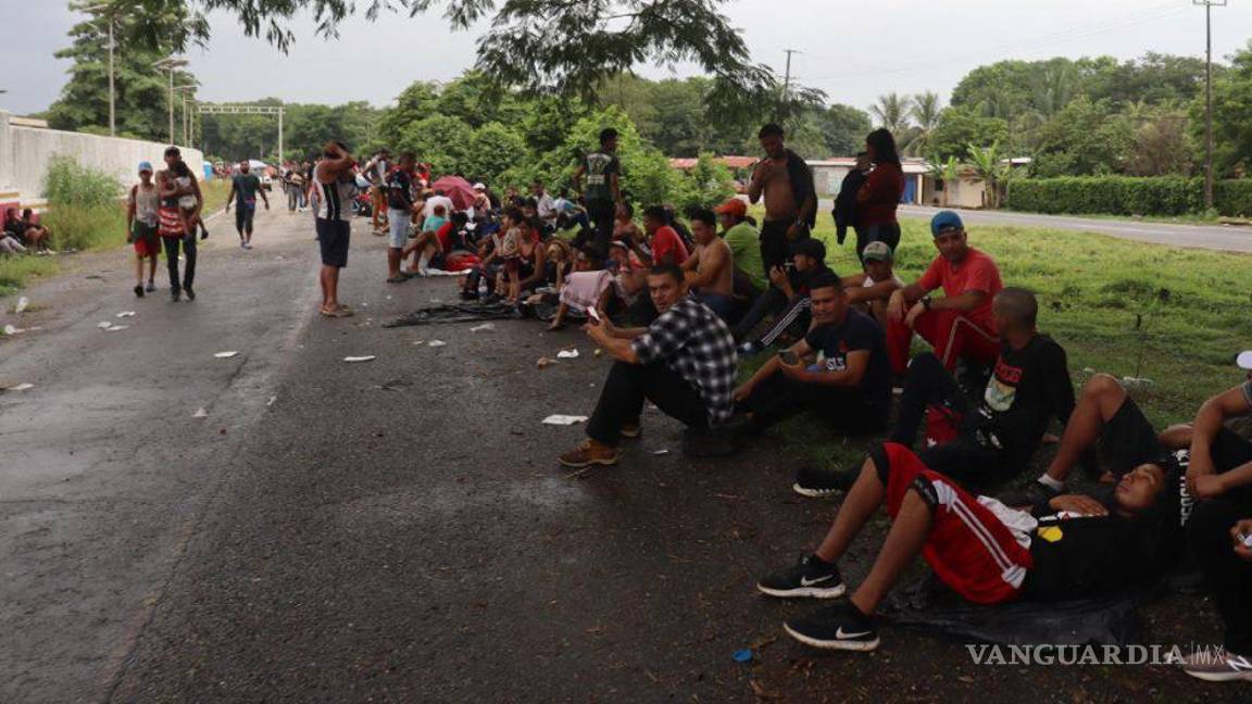 Alerta CNDH de caravana con hasta 4 mil migrantes; saldrán de Tapachula