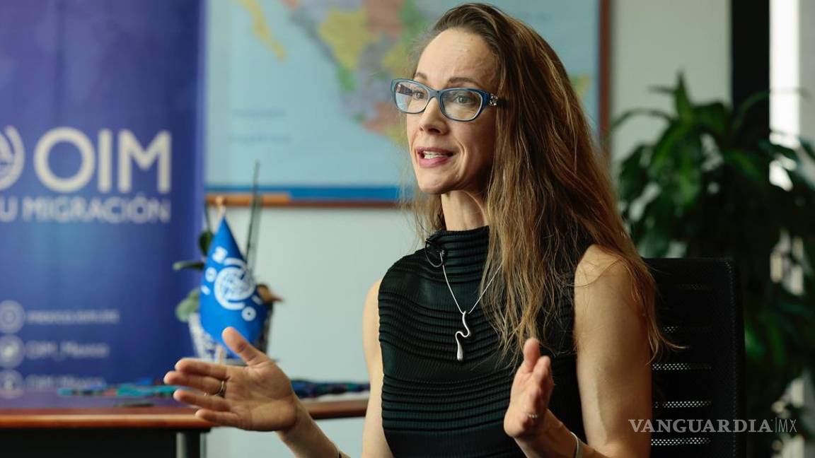 $!Dana Graber Ladek, jefa de misión de la Organización Internacional de las Migraciones (OIM) en México
