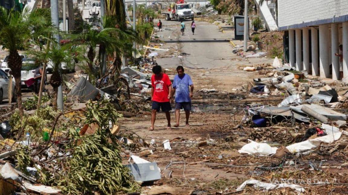 Tras impacto de Otis, Acapulco vive éxodo de su población por falta de víveres y vivienda