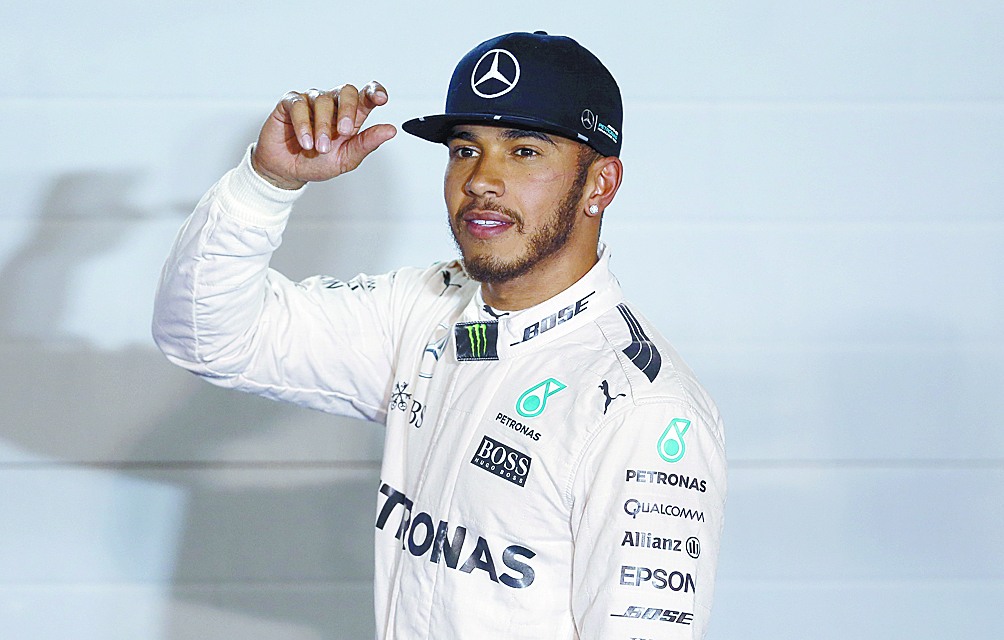 Hamilton partirá desde la pole