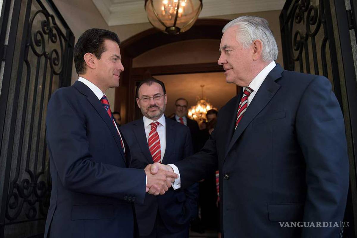 Reconoce SRE trabajo hecho por Rex Tillerson