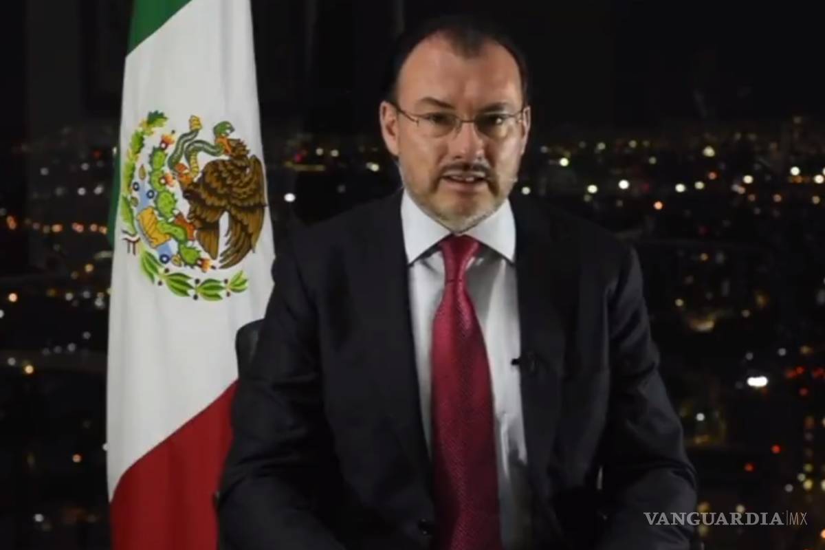 Luis Videgaray se despide de la SRE y agradece el aprendizaje