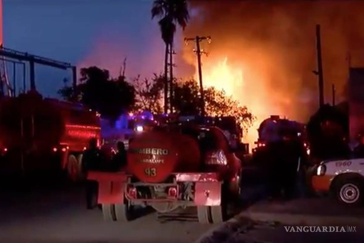 Explotan 2 tanques de diesel en Guadalupe, NL; hay 2 lesionados