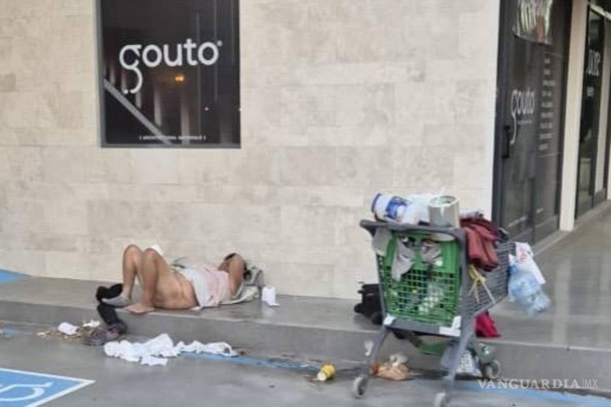 Saltillo: Buscan apoyo para mujer en situación de calle, en Los Pinos