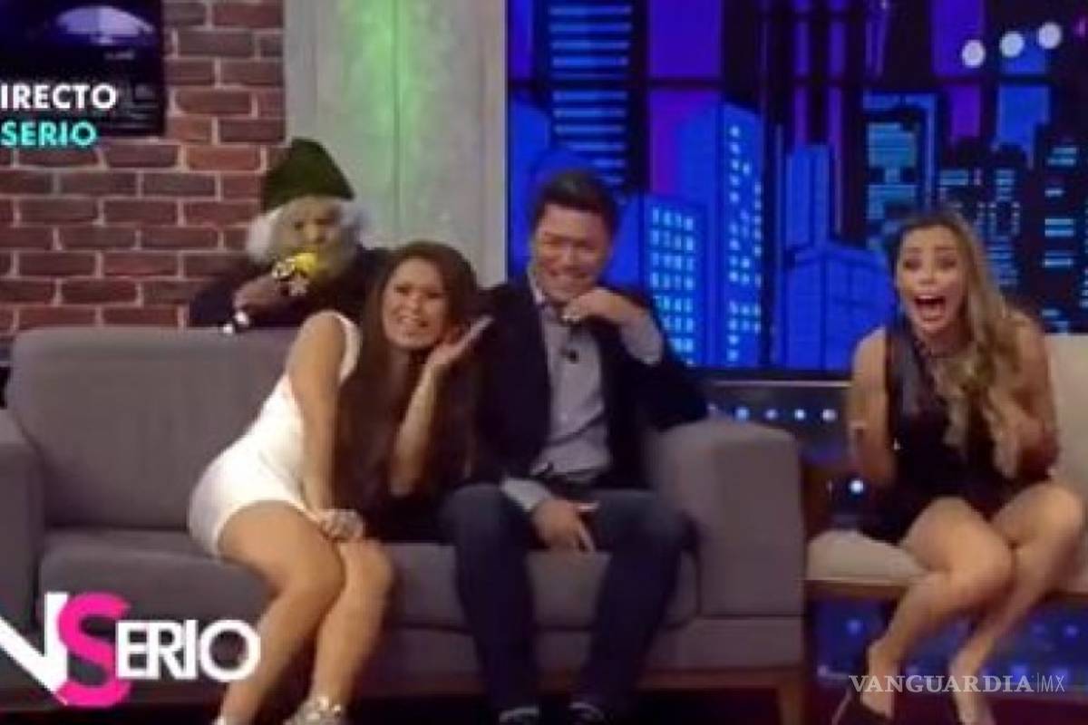 Asustan a “Gomita” y enseña de más en pleno programa