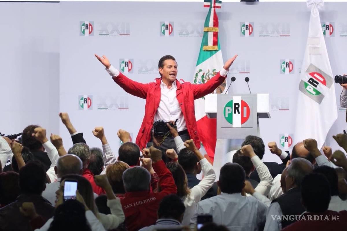 'México gana cuando gana el PRI', Peña Nieto clausura la XXII Asamblea del tricolor